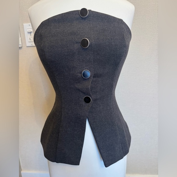 Reformation Pears Knit Two Piece Grey - Size XS - Picture 5 of 15